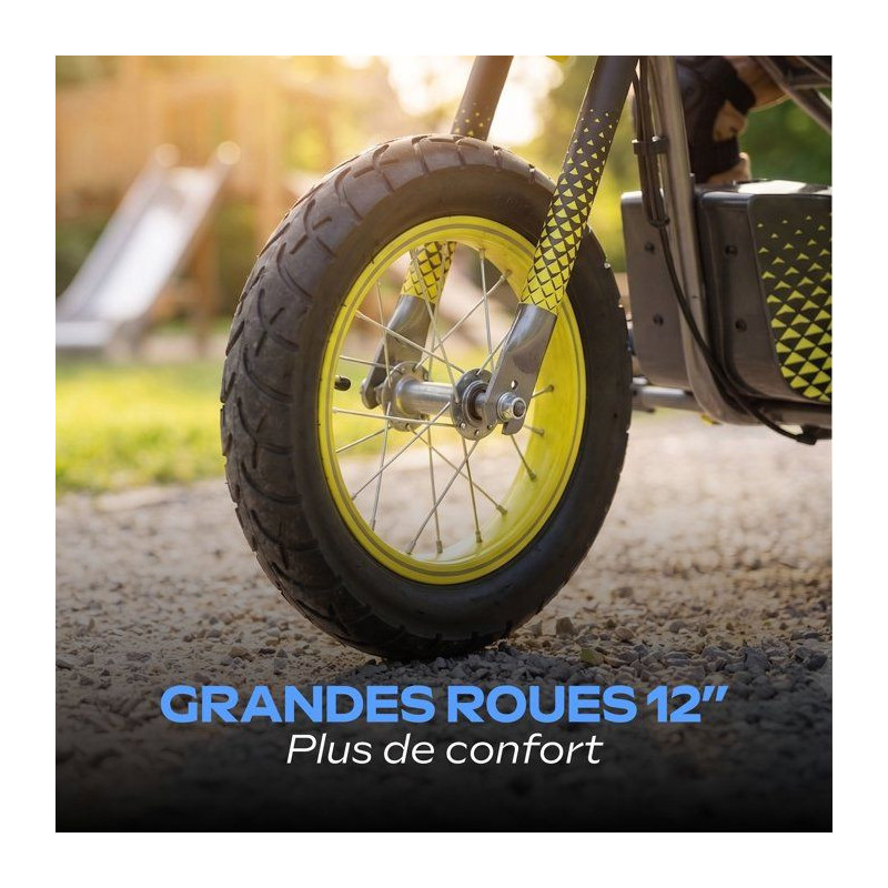 Trottinette électrique - URBANGLIDE - BIKIDS 120 - 180W - pneus 12 -