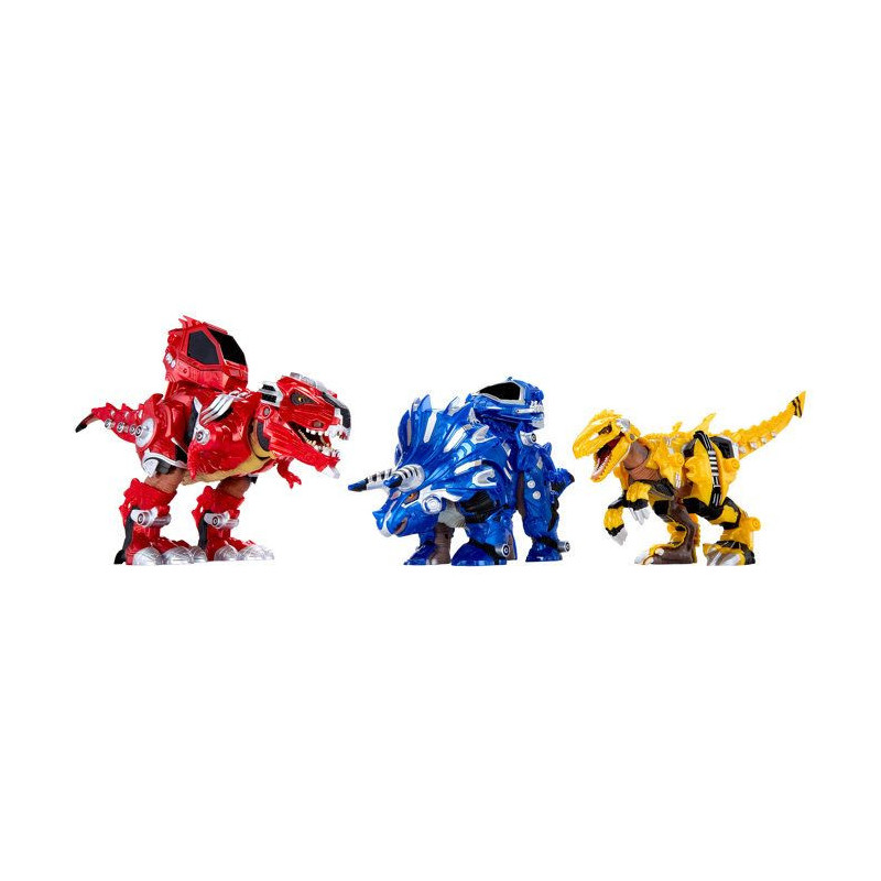 ARMOSAURS-552291-EUC-Armosaurs Armor-Up Dinosaur- Triceratops - Cobalt