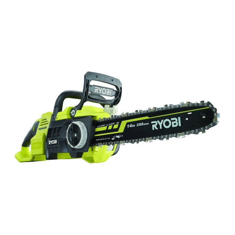 Tronçonneuse sans fil brushless - RYOBI - RY36CSX35A-140 - 36V MAX PO