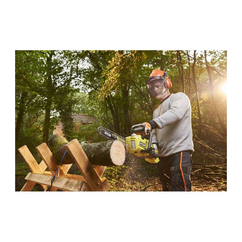 Tronçonneuse sans fil brushless - RYOBI - RY36CSX35A-140 - 36V MAX PO