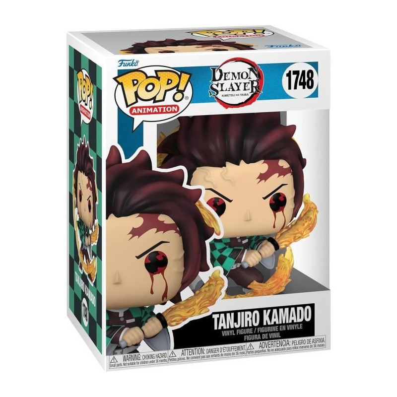 Figurine Funko Pop! Animation : Demon Slayer – Tanjiro Kamado 1748