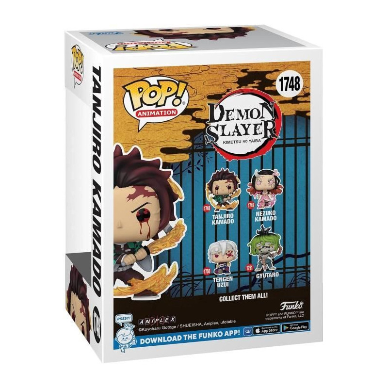Figurine Funko Pop! Animation : Demon Slayer – Tanjiro Kamado 1748