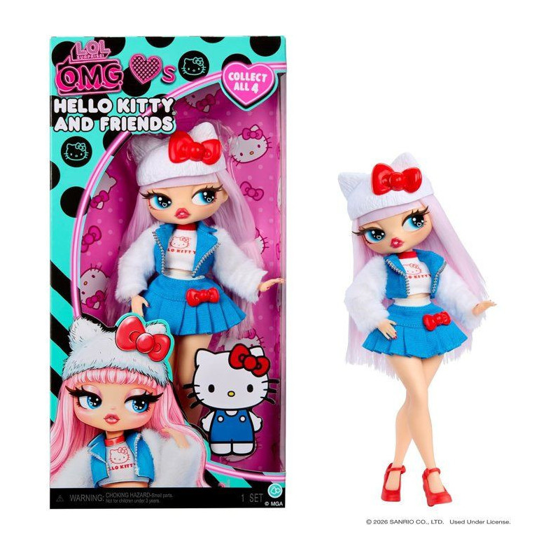 L.O.L. Surprise! O.M.G. Hello Kitty and Friends - Hello Kitty, poupée