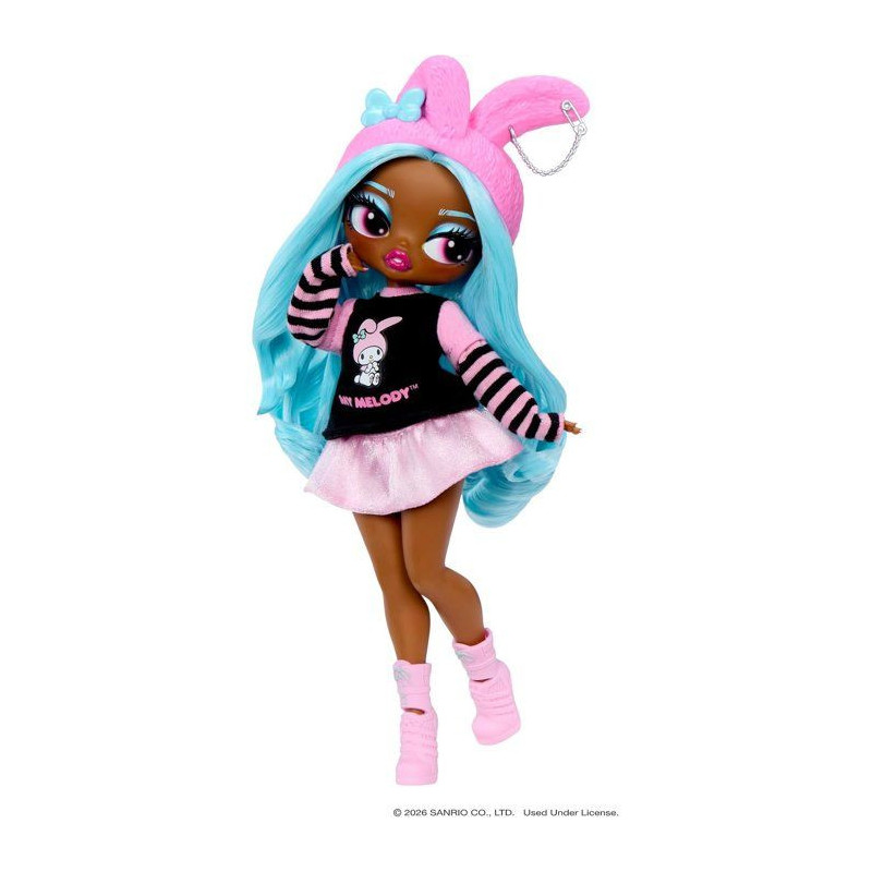 L.O.L. Surprise! O.M.G. Hello Kitty and Friends - Melody, poupée arti