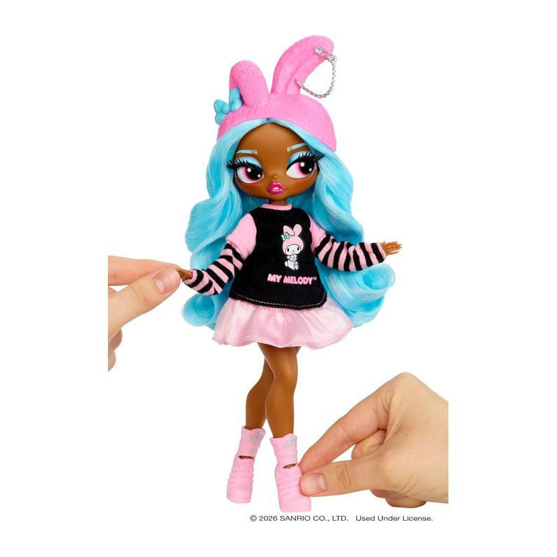 L.O.L. Surprise! O.M.G. Hello Kitty and Friends - Melody, poupée arti