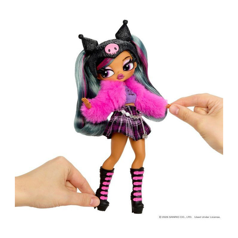 L.O.L. Surprise! O.M.G. Hello Kitty and Friends - Kuromi, poupée arti
