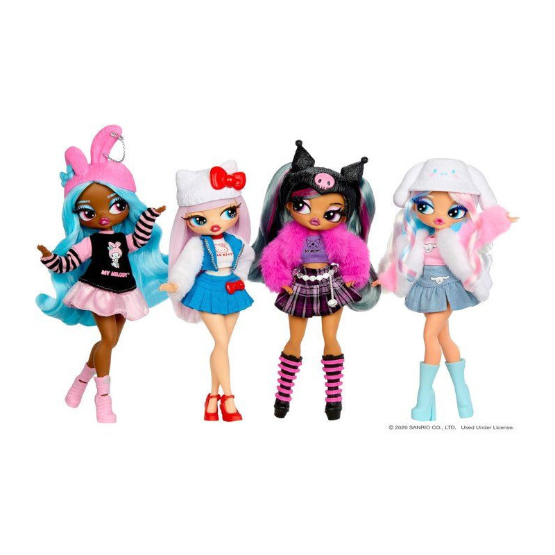 L.O.L. Surprise! O.M.G. Hello Kitty and Friends - Kuromi, poupée arti