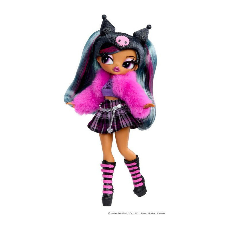 L.O.L. Surprise! O.M.G. Hello Kitty and Friends - Kuromi, poupée arti