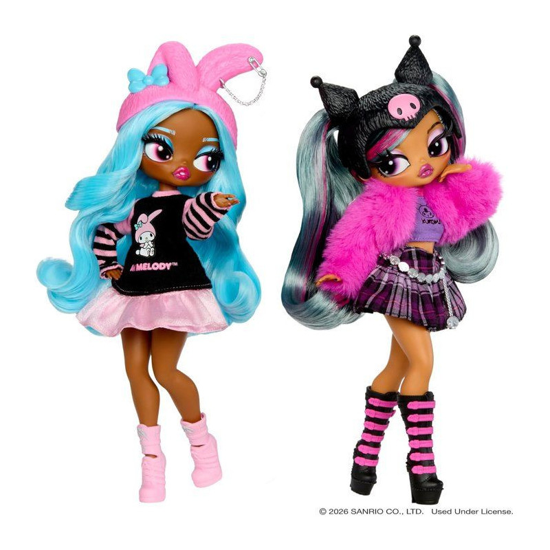L.O.L. Surprise! O.M.G. Hello Kitty and Friends - Kuromi, poupée arti