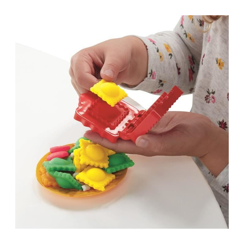 Play-Doh La Fabrique a pâtes, 5 couleurs de pâte Play-Doh atoxique,
