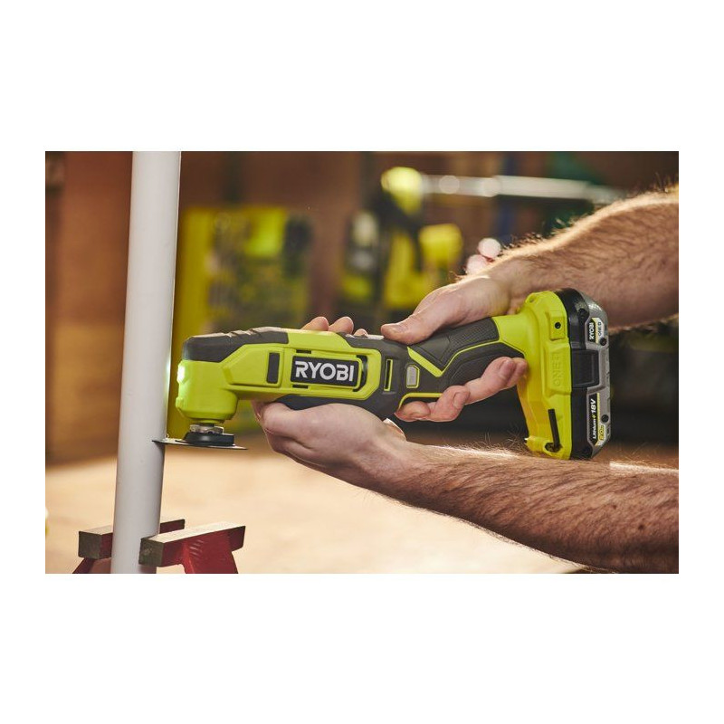 RYOBI Pack 2 outils ONE+ 18V perceuse-visseuse + outil multifonction o