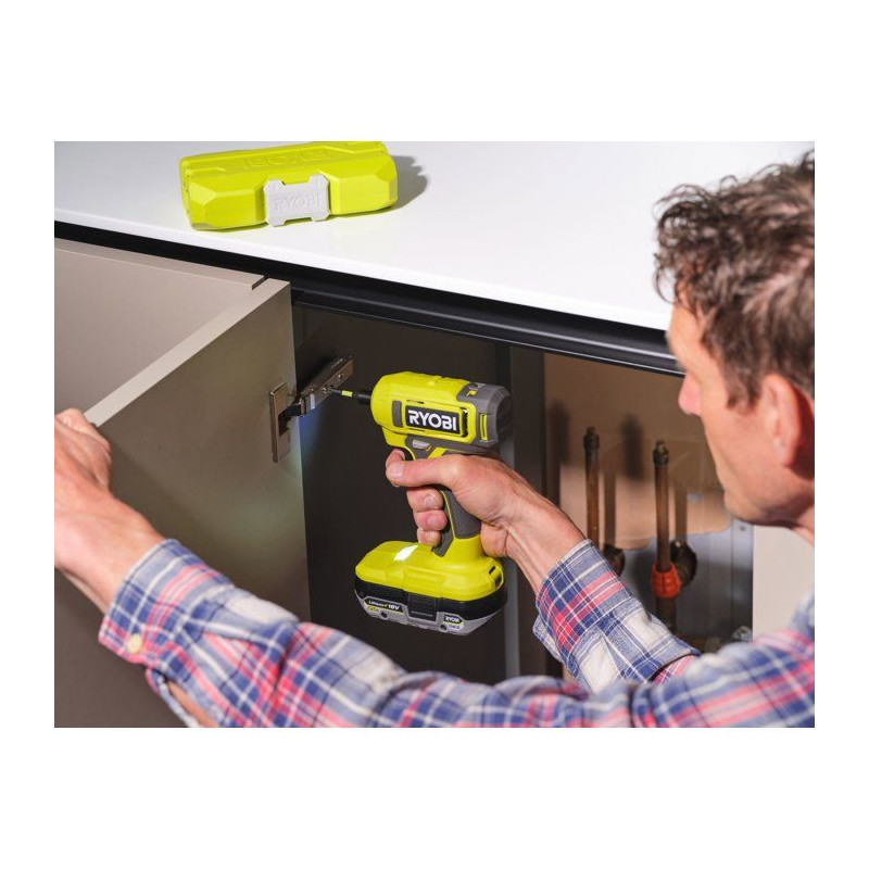 RYOBI Pack 3 outils ONE+ 18V perceuse-visseuse + scie sauteuse + ponce