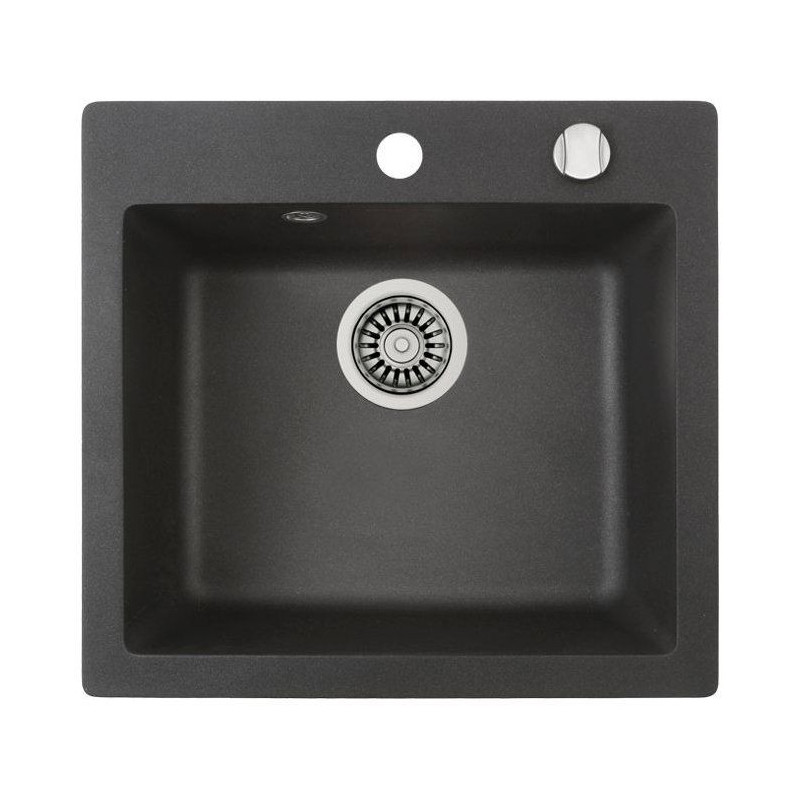 Évier - TequartZ - Noir - Encastrable - TEKA - Clivo