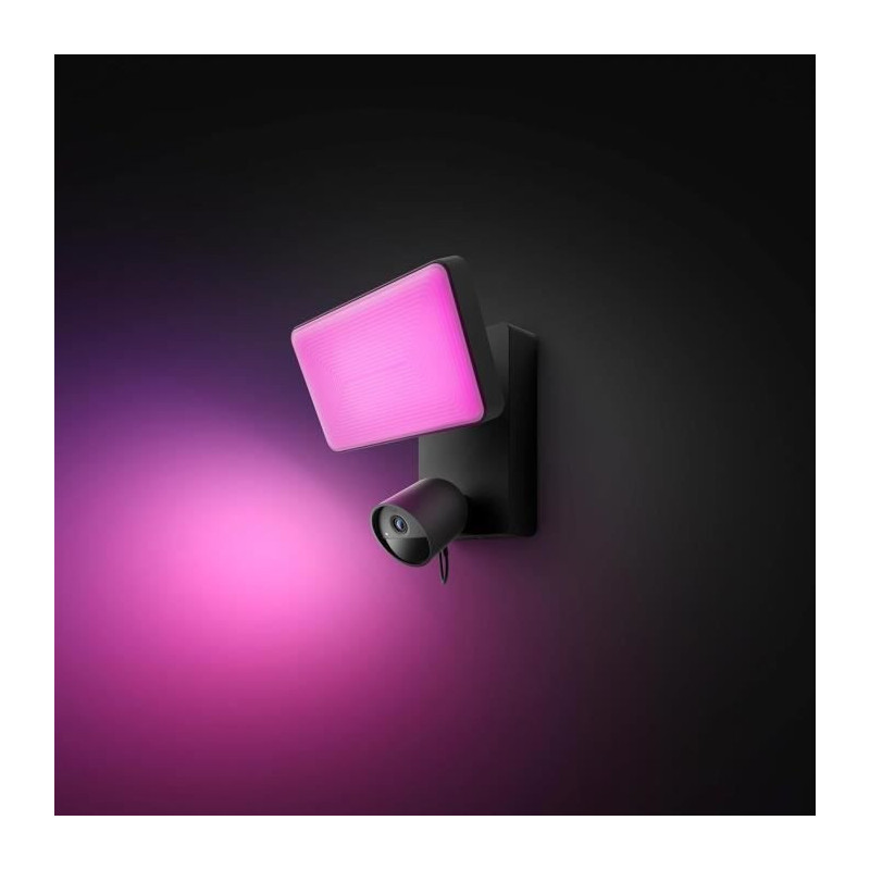Projecteur avec caméra de sécurité intelligente extérieure - Phili