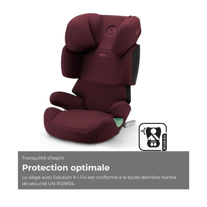 Siège auto Cbx by Cybex Solution X i-Fix 3 à 12 ans - 15 à 50 kg -