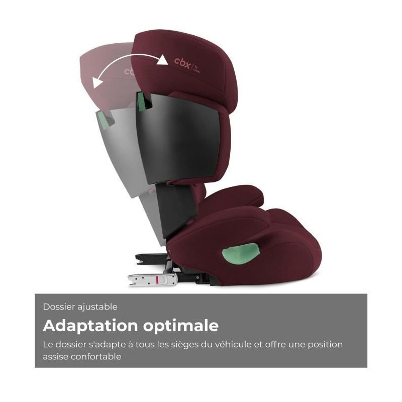 Siège auto Cbx by Cybex Solution X i-Fix 3 à 12 ans - 15 à 50 kg -