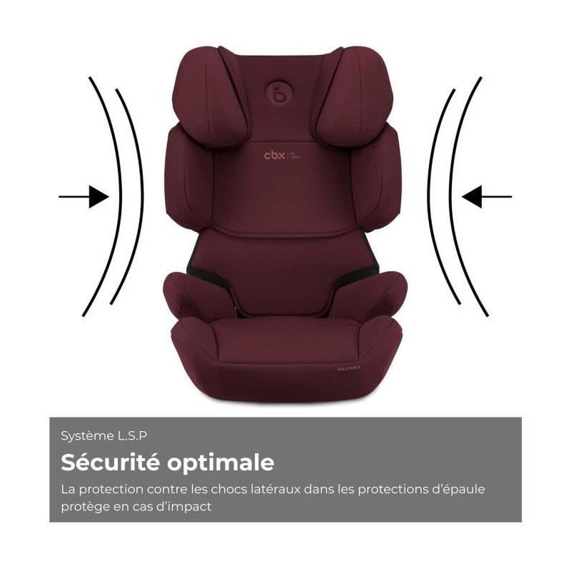 Siège auto Cbx by Cybex Solution X i-Fix 3 à 12 ans - 15 à 50 kg -