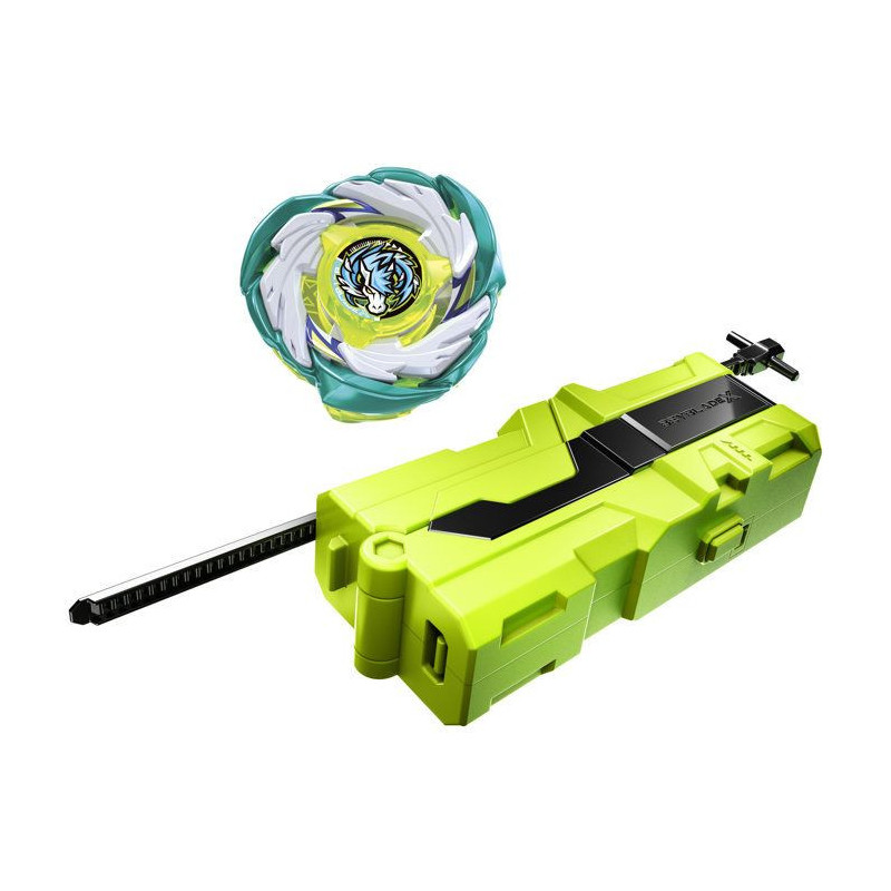 Beyblade X, Lanceur porte-toupie avec toupie Takara Tomy a rotation dr