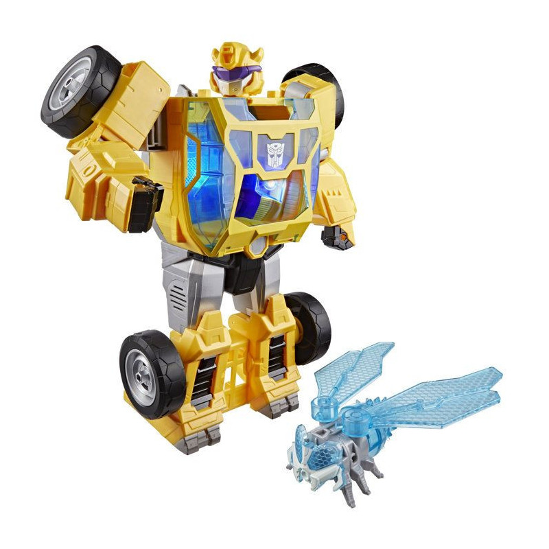 Figurine Bumblebee L'étincelle de puissance de 28 cm avec sons et lu
