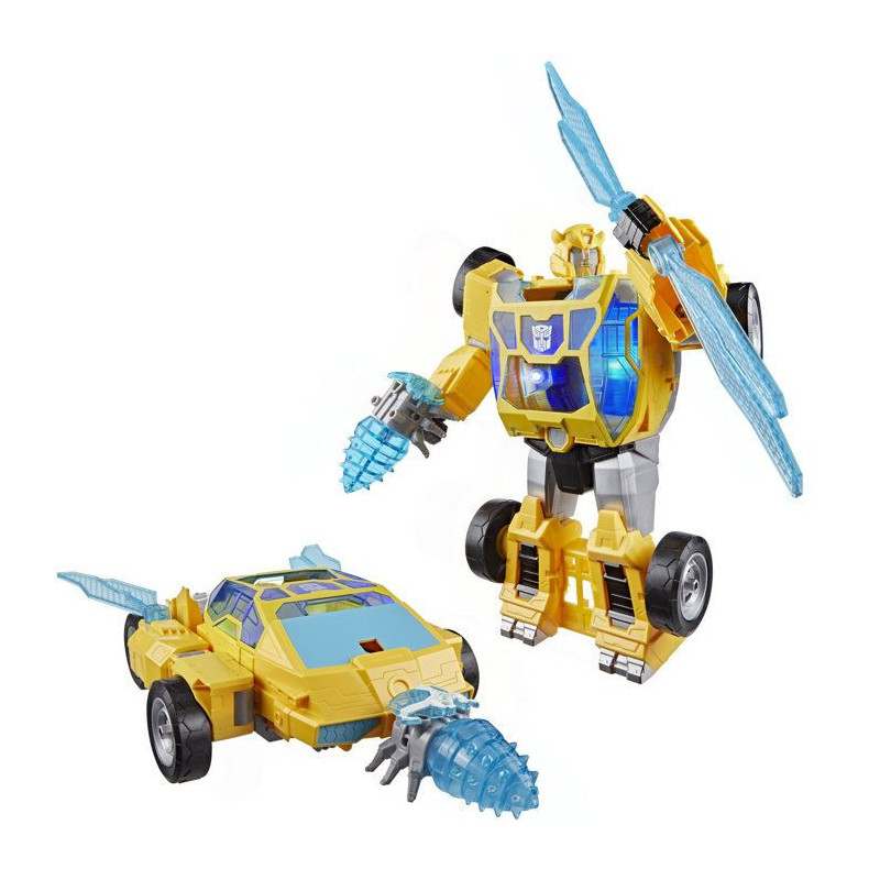 Figurine Bumblebee L'étincelle de puissance de 28 cm avec sons et lu