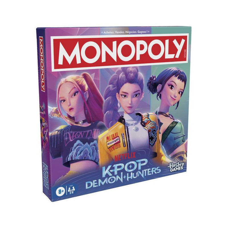 MONOPOLY - G4601101 - MONOPOLY KPOP DEMON HUNTERS - Multicolore
