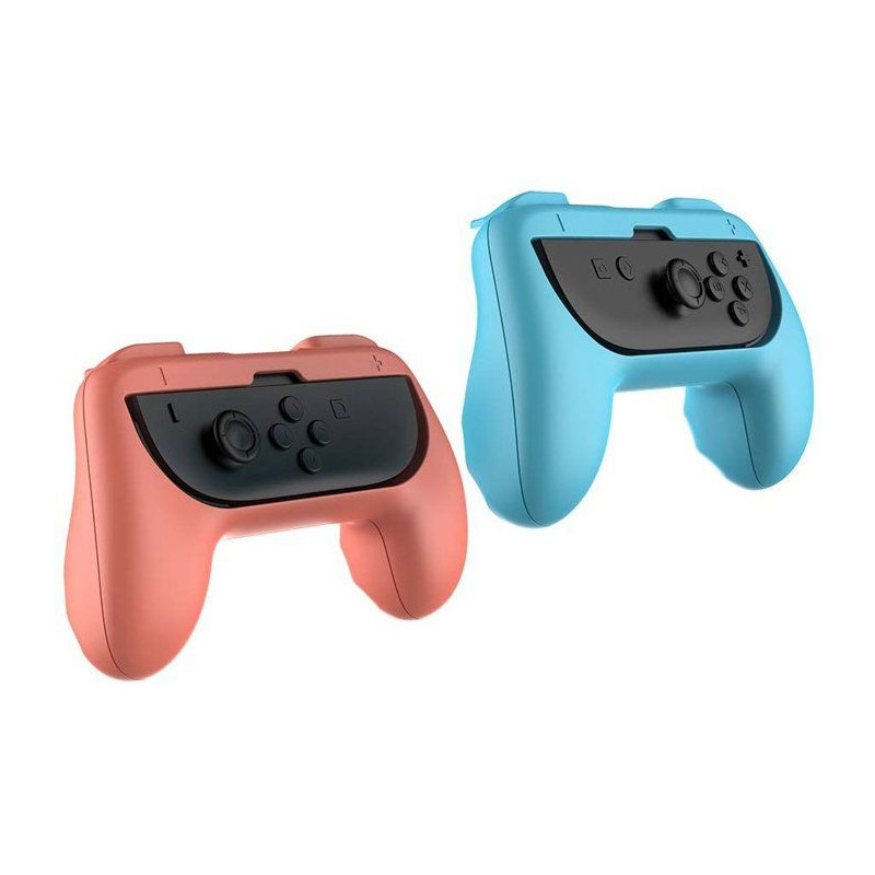 Poignées de confort - BRAND - Joy-Cons - Pack de 2 - Rose et Turquois