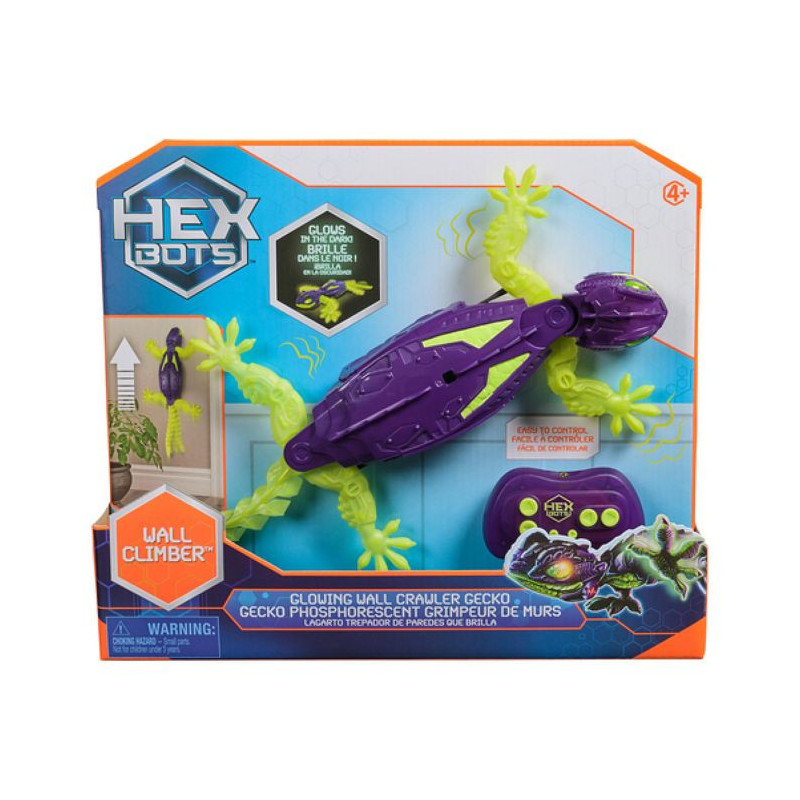 Gecko Radiocommande - brille dans le noir - Hex Bots