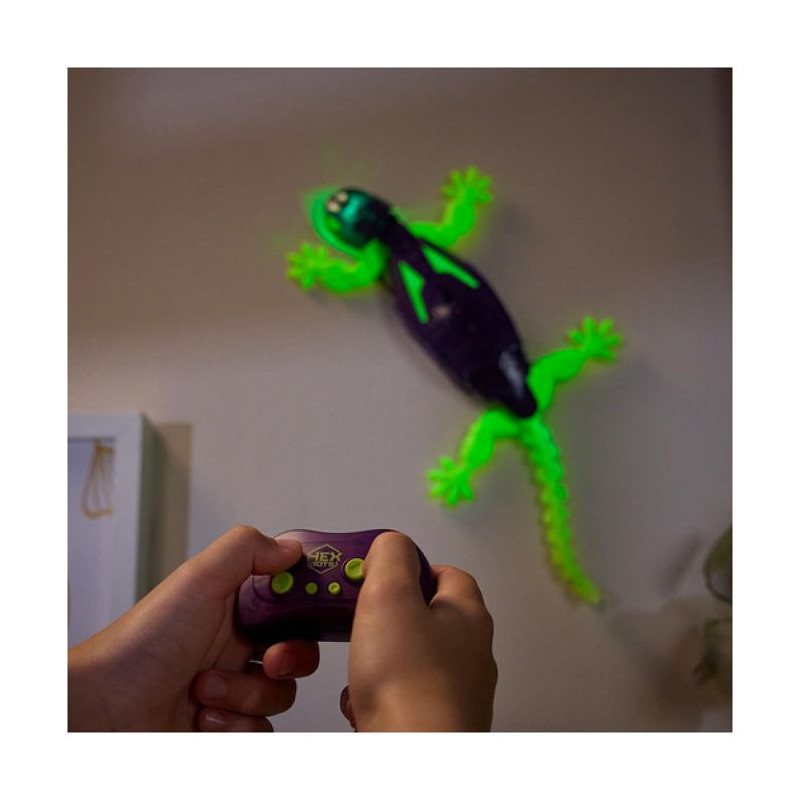 Gecko Radiocommande - brille dans le noir - Hex Bots