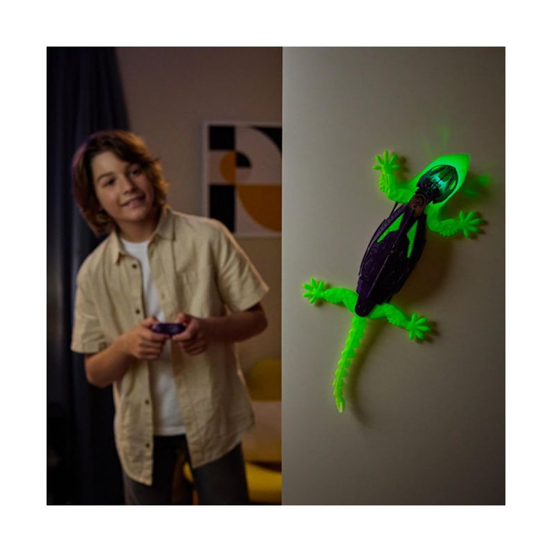 Gecko Radiocommande - brille dans le noir - Hex Bots