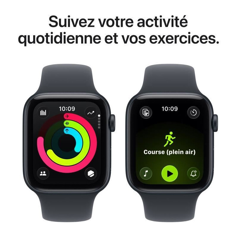 Apple Watch SE 3 GPS + Cellular - 44mm - Boîtier Midnight Aluminium