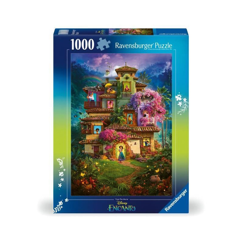 Puzzle 1000 pièces - RAVENSBURGER - 17324 - Encanto (Disney) - Qualit