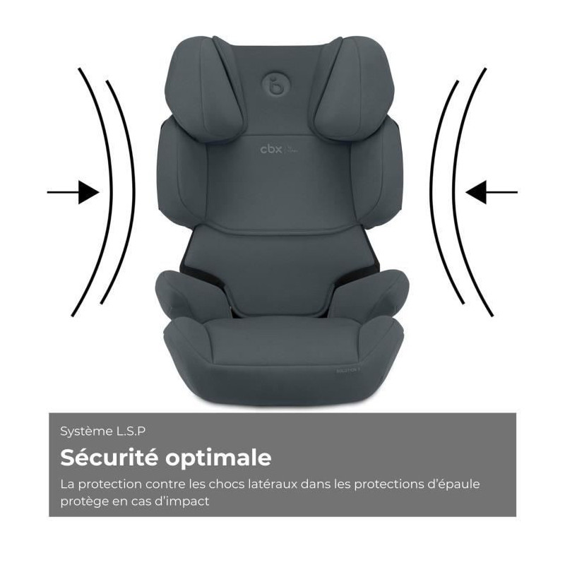 Siège auto Cbx by Cybex Solution X i-Fix 3 à 12 ans - 15 à 50 kg -