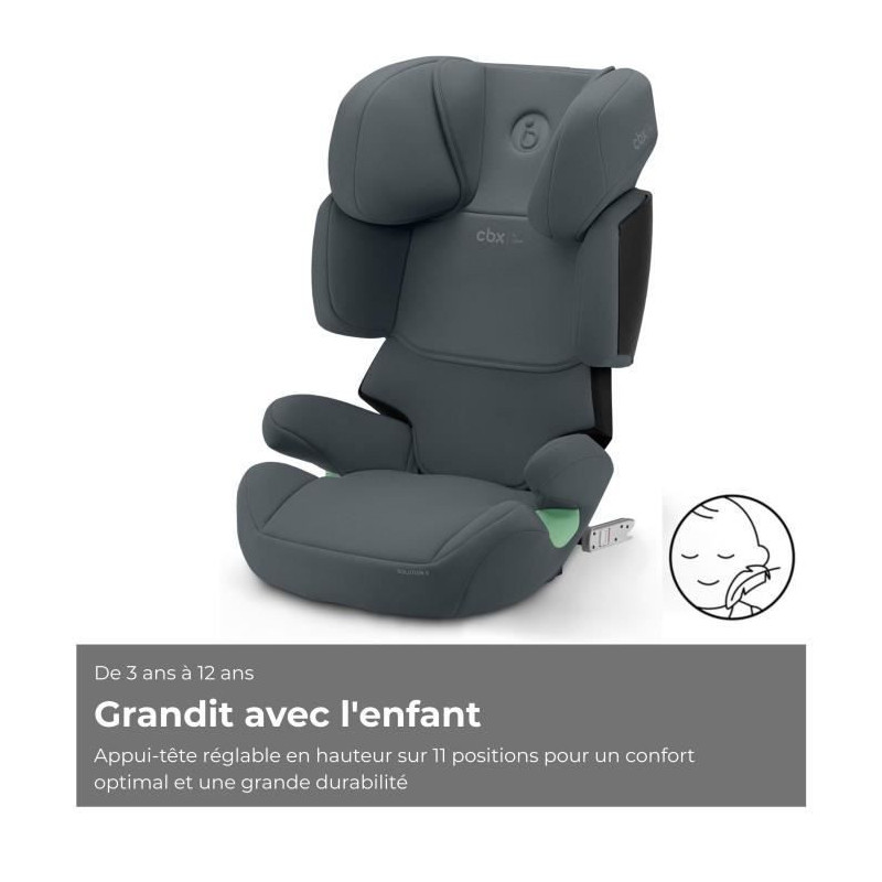 Siège auto Cbx by Cybex Solution X i-Fix 3 à 12 ans - 15 à 50 kg -