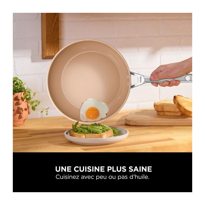Batterie de cuisine 5 pieces céramique - Ninja - ExtendedLife CW95005