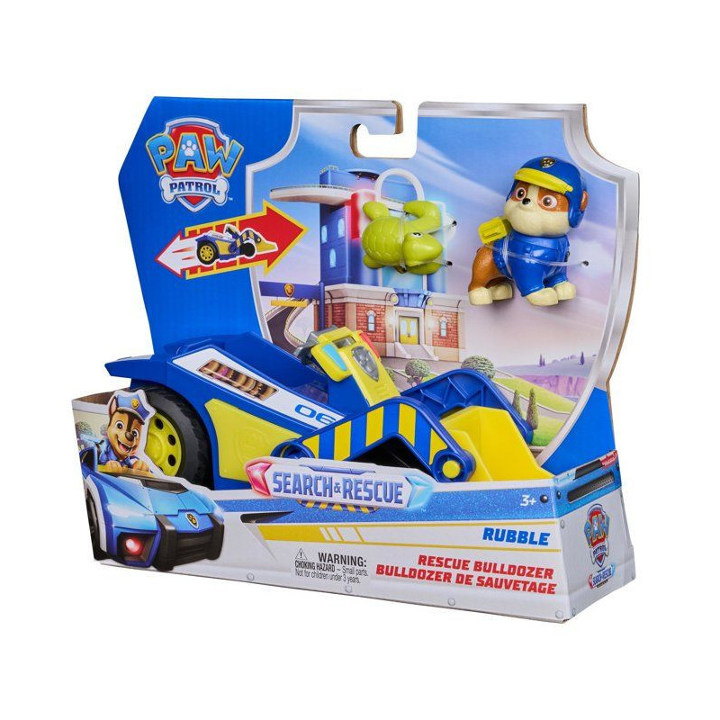 Véhicule et figurine - Ruben - Search & Rescue - La Pat'Patrouille