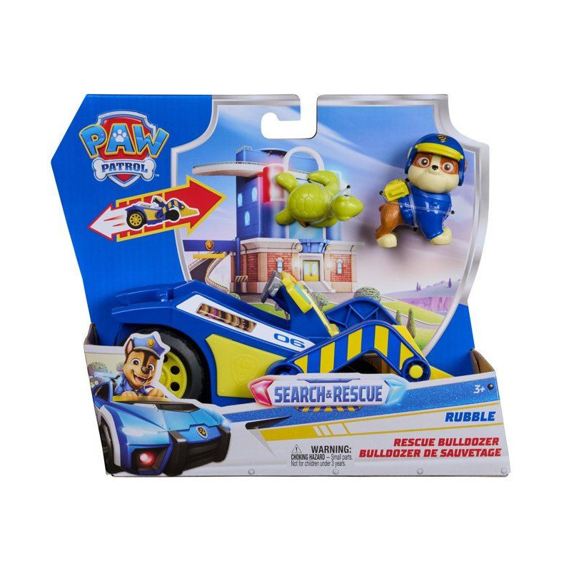 Véhicule et figurine - Ruben - Search & Rescue - La Pat'Patrouille
