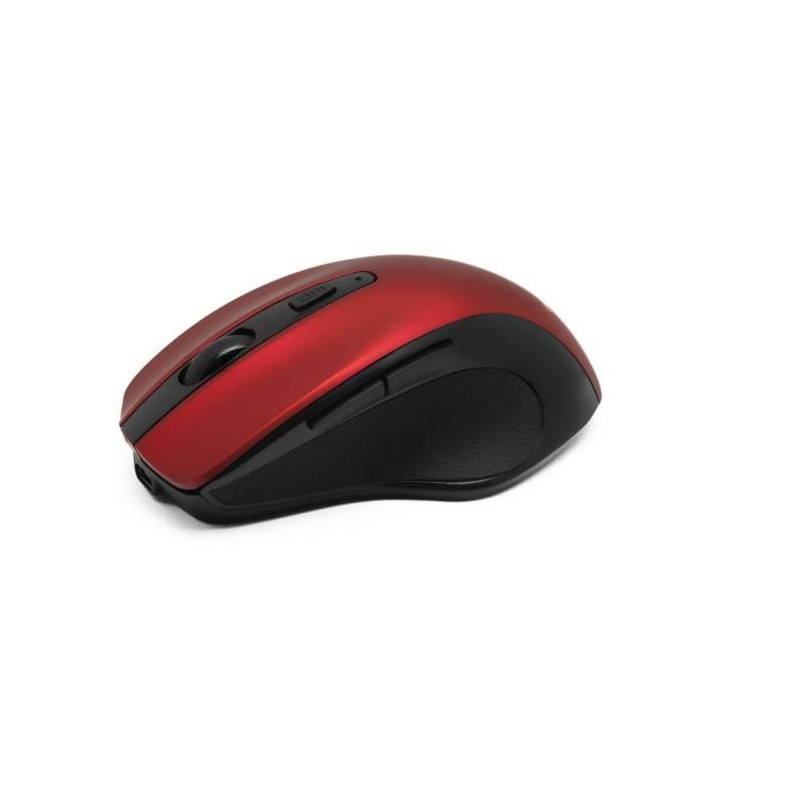 Souris Sans Fil - BLUESTORK - OFFICE 75 - Rechargeable - PC/MAC - Roug