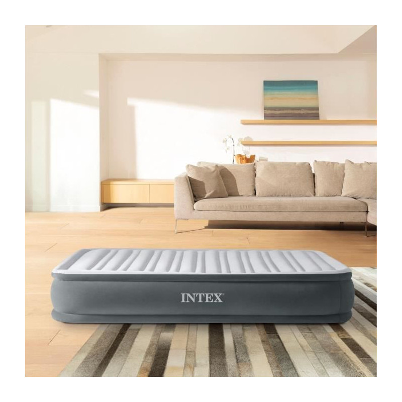 Matelas gonflable Intex - 1 Personne - 100 x 190 cm