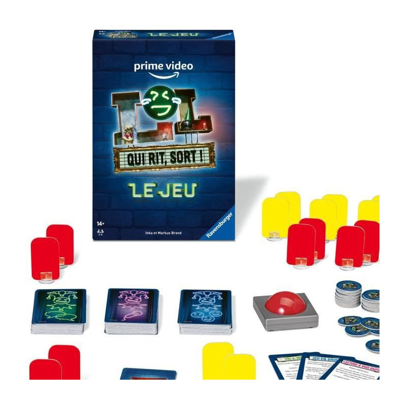 LOL : qui rit, sort ! Jeu d'ambiance en famille ou entre amis, Dès 14