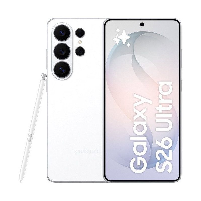 SAMSUNG Galaxy S26 Ultra AI Smartphone 256 Go Blanc