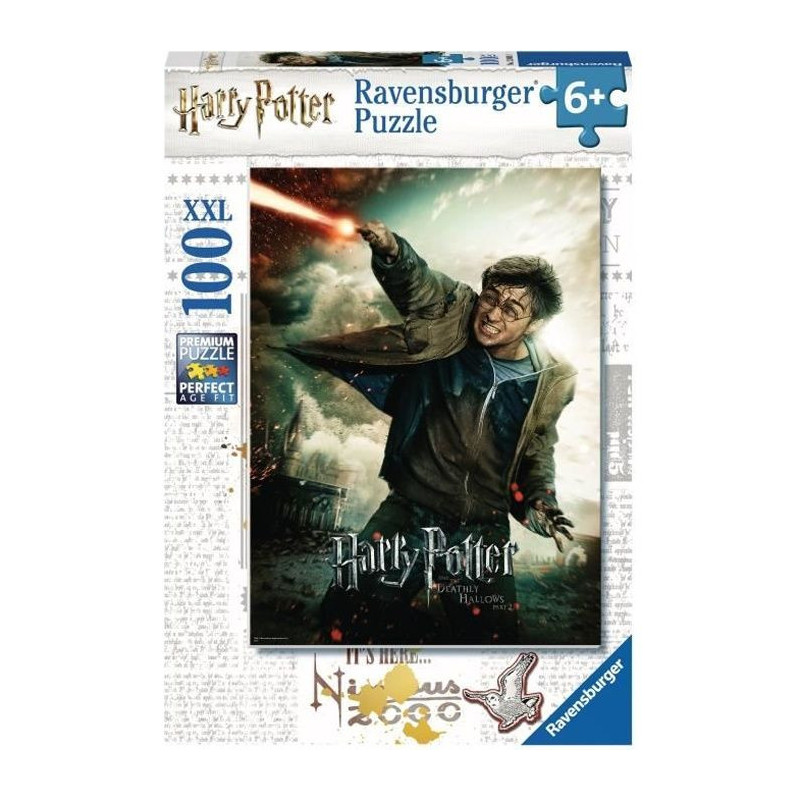 Puzzle Harry Potter 100 pièces XXL - Le monde fantastique d’Harry P