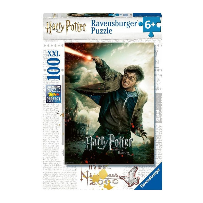 Puzzle Harry Potter 100 pièces XXL - Le monde fantastique d’Harry P