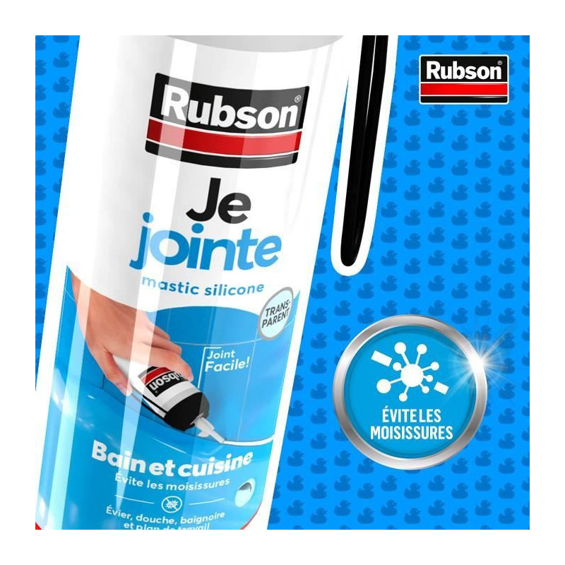 Rubson sanitary putty - Gachette 200 ml - White