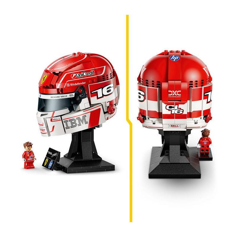 LEGO Editions 43014 Scuderia Ferrari HP Casque de Charles Leclerc - Ma
