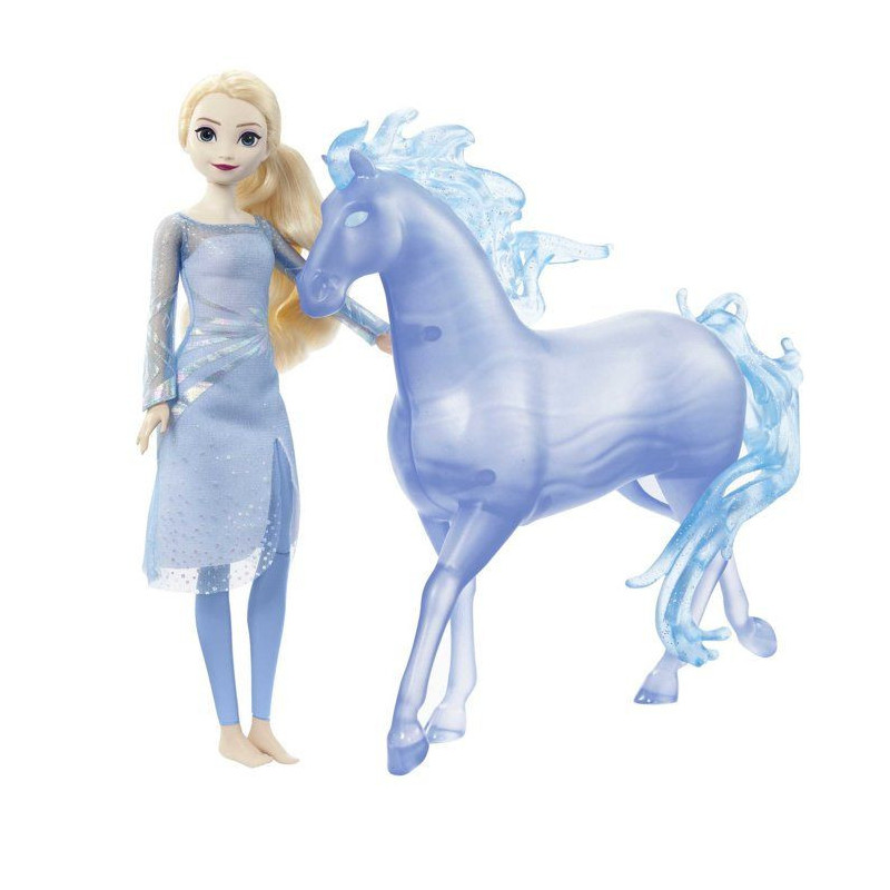 Disney-La Reine des Neiges 2-Elsa et Nokk-Coffret poupée et cheval H