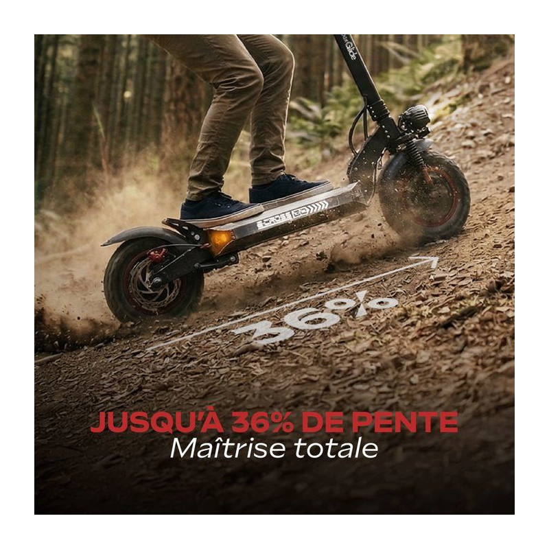 Trottinette électrique - URBANGLIDE - ECROSS GO - 1200W - batterie 48