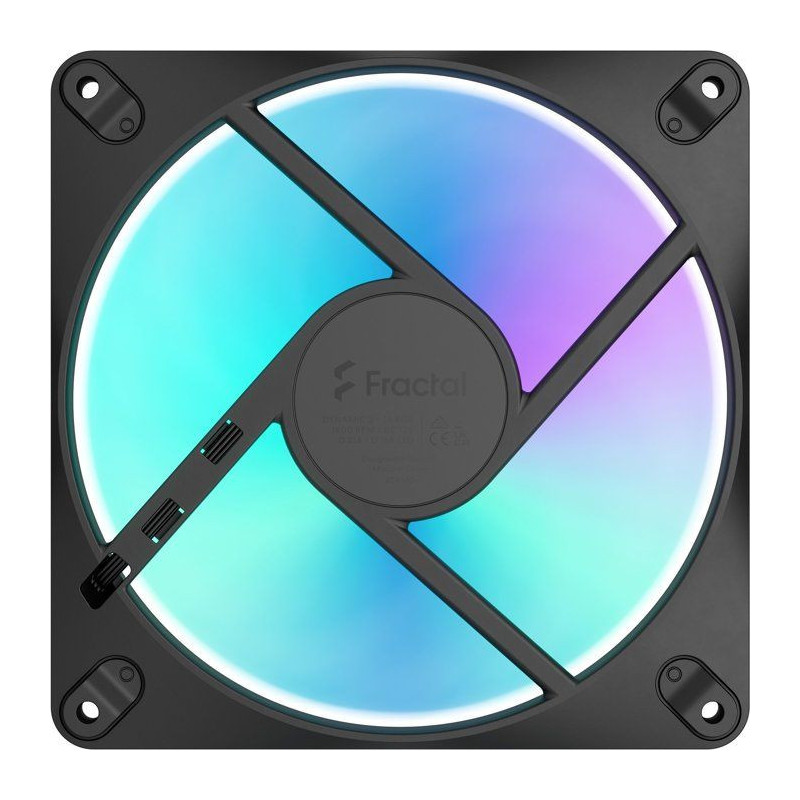 FRACTAL DESIGN - Dynamic 3 14 RGB Black - Ventilateur - 14 RGB Black