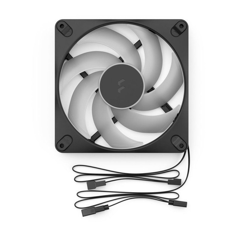 FRACTAL DESIGN - Dynamic 3 14 RGB Black - Ventilateur - 14 RGB Black