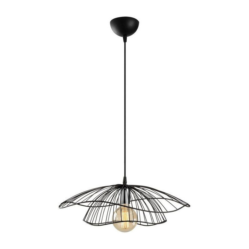 Suspension lustre D BY M.RED Black - Métal noir - Décoration design
