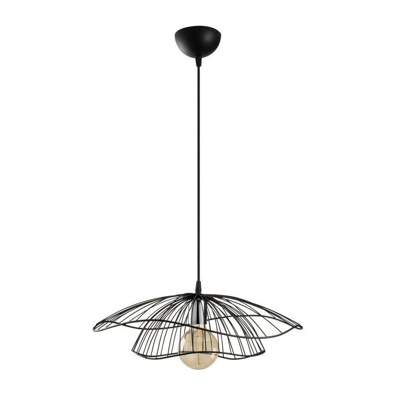 Suspension lustre D BY M.RED Black - Métal noir - Décoration design
